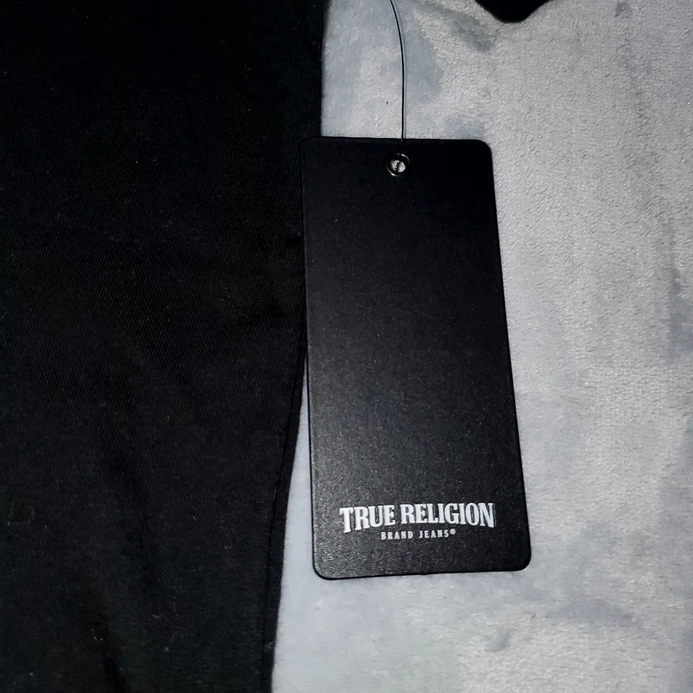 True Religion Buddha Black Shirt Size Large NWT
